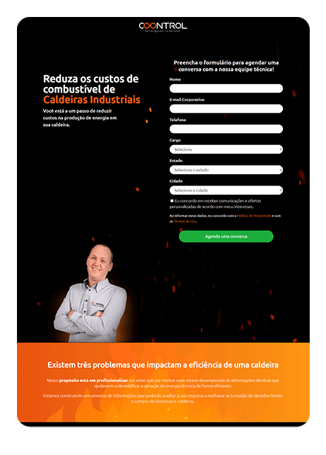 Landing Page COONTROL