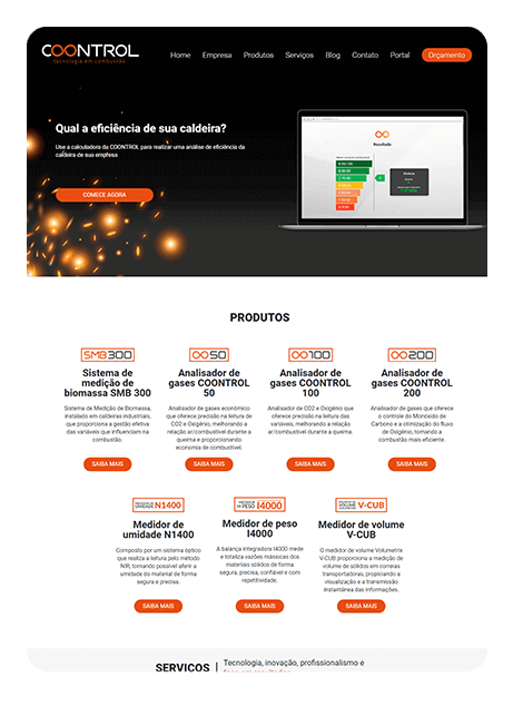 Site Institucional COONTROL
